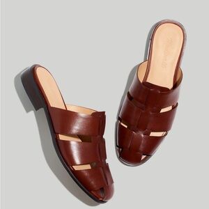 MADEWELL THE DIXON FISHERMAN Women’s Slip-on Mule in Apple Butter Size 8 1/2